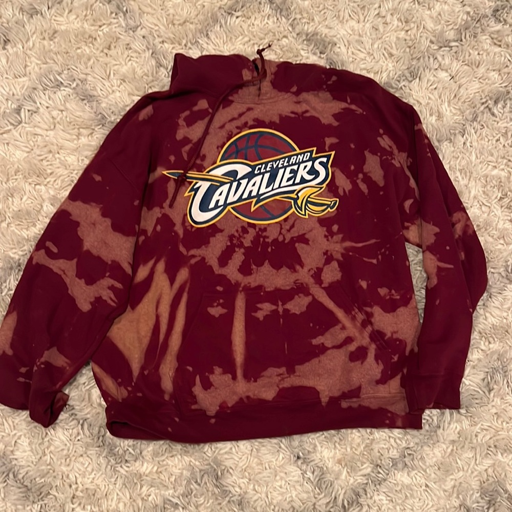 Tie Dyed Cleveland Cavs Sweatshirt